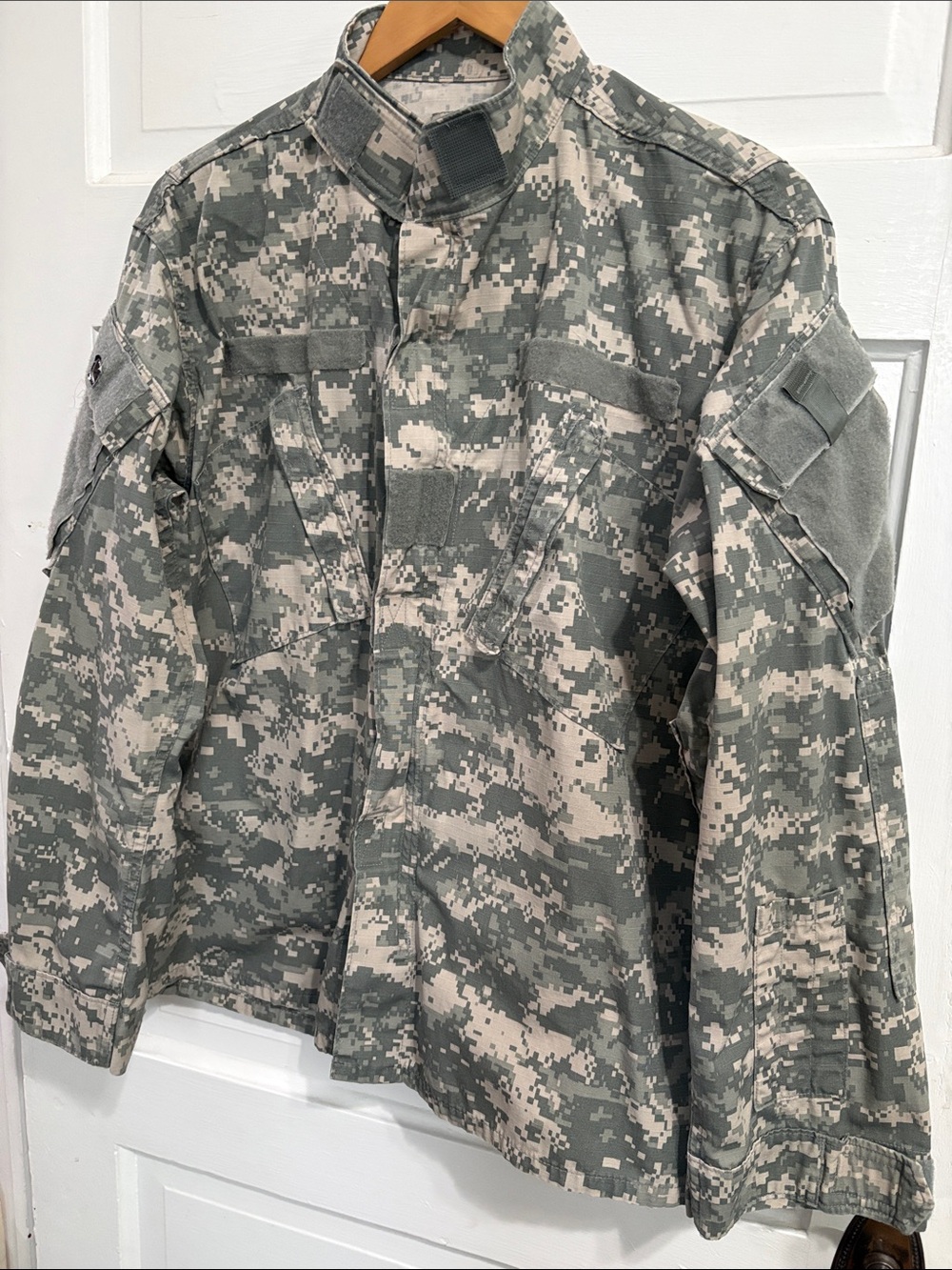Tactical Digital Camo Field Jacket - Gray/Green Unisex